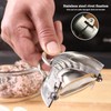 Set of 3 Stainless Steel Mouth Bag Maker, Dumpling Maker,