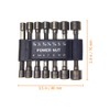 Hyshina 14-Piece Power Nut Driver Bit Set, Metric & SAE