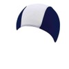Beco Fabric Cap Swimming Cap, Unisex, Stoffhaube, Marine/White, One Size