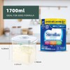 Tourdeus Formula Container - 1700ml Pop Top Milk Powder Container,