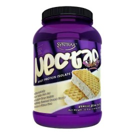 Tarta de vainilla con proteína de suero y néctar, Syntrax 907 g, sabor a tortilla de vainilla