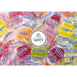 Sunkist Fruit Gems Individually Wrapped, 1 lb by Lyza's Sweets & Treats