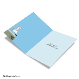 NobleWorks - Funny Get Well Greeting Card with 5 x 7 Inch Envelope (1 Card) Low Blood Pressure 4568