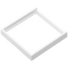 GIRA 028203 Intermediate Plate with Square Top Pure White, Glossy