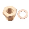 Gazechimp 1/8 inch NPT to M14 x 1.5 Male M14