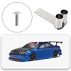 ECSiNG 2PCS 1/10 RC Car Simulation Exhaust Pipe for Drift