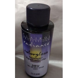 Clairol Professional Radiance Colorgloss 3RV Med Red-Violet Brown 2oz