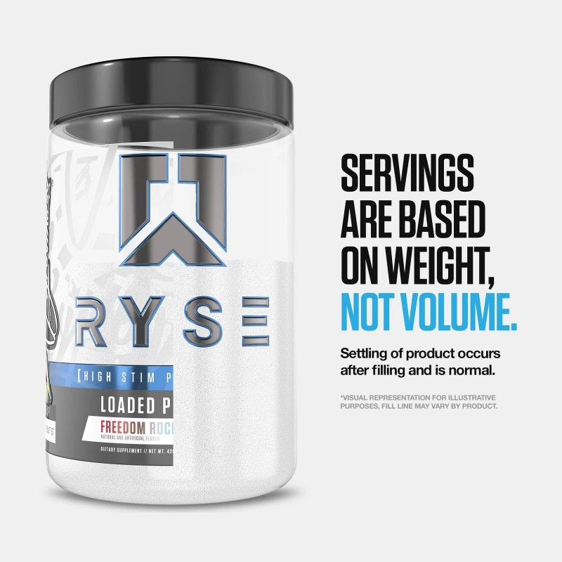 RYSE Loaded Pre Workout Powder - Kool-Aid Tropical Punch -