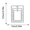 Square Label Frame Die Cuts for Card Making Frame Metal