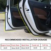 32FT/10M Universal Car Weather Stripping, Self Adhesive Automotive Door Rubber