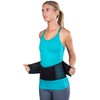 DonJoy ComfortFORM Wrap-Around Back Support Brace, X-Small (Waist: 20" -