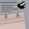 Yesmin Pack of 6 Bra Strap Extenders Extensions Elastic Extender