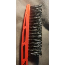 Auto Drive Winter Snow Brush & Ice Scraper, 24" Length, Red