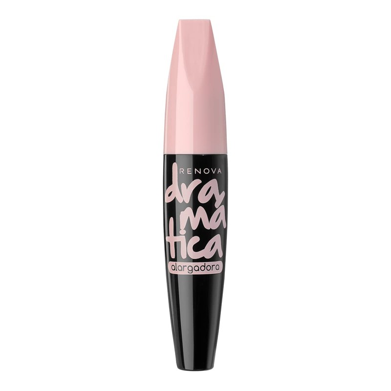 Renova Dramatica Alargadora Mascara para Pestanas, Negro Intenso,12 g