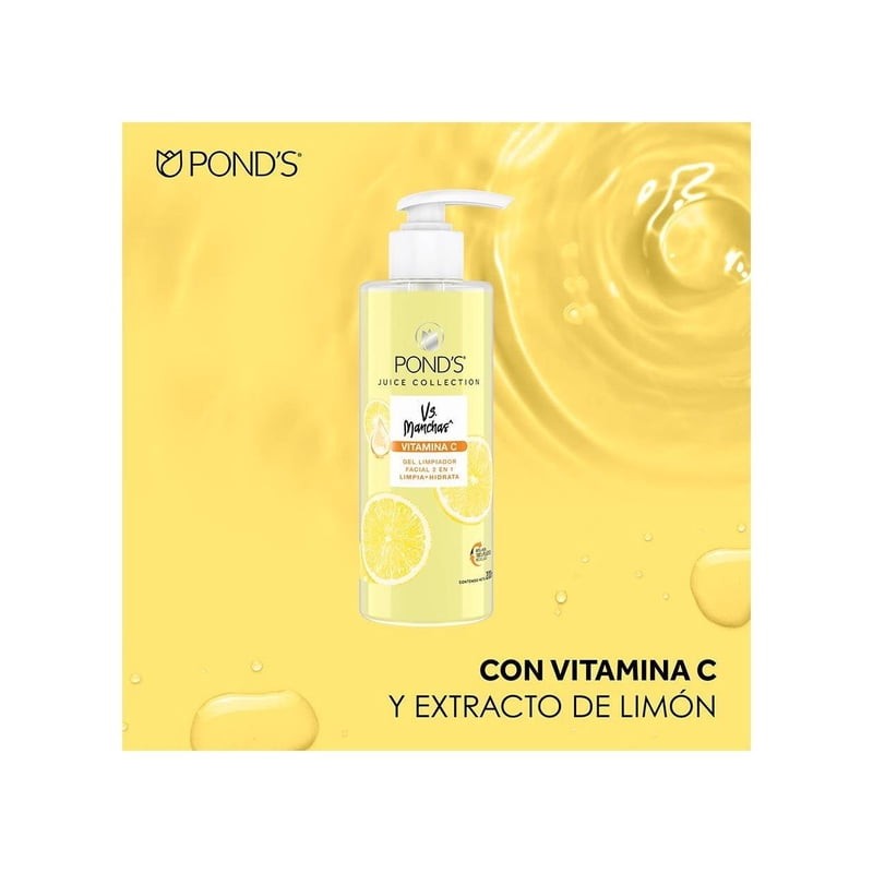 Limpiador facial Pond´s VS Manchas vitamina C 200 ml