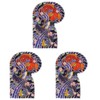 The FANTASY mqc22l Tattoo Stickers [Set of 3/A4] Nishiki Carp