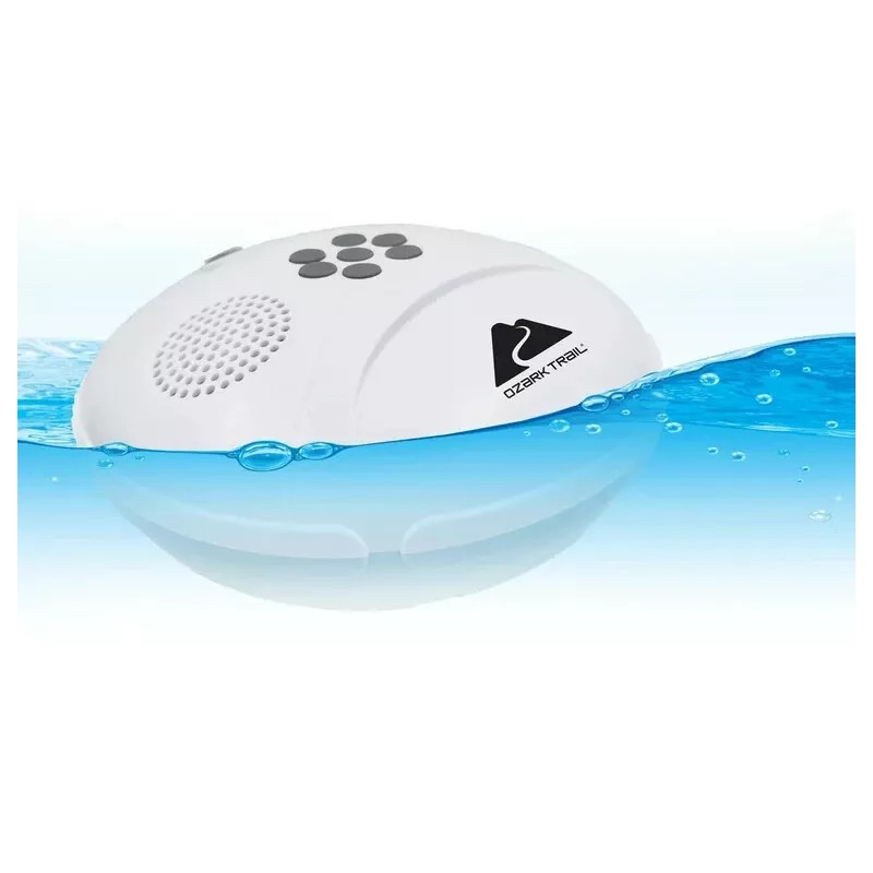 OZARK TRAIL Wireless Bluetooth Floating IPX7 Waterproof Speaker W/ USB
