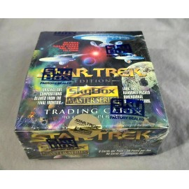 1993 STAR TREK Master Series 1 Trading Card Factory Sealed Case of 10 Sealed Box