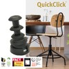 WAGNER QuickClick® chair glides reversible wool felt + plastic I