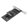 2.5Gb PCIe Network Card Professional 4 RJ45 Ports RTL8125BG Chip