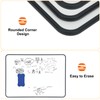 A4 Whiteboard, Hiziwimi 2Pcs 30X21cm Dry Erase Mini Whiteboards, A4