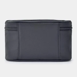MUJI 02869076 Nylon Hand Pouch, Thin, Black, Approx. 4.9 x 8.1 x 2.4 inches (12.5 x 20.5 x 6 cm)