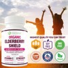 Max Strength USDA Organic Black Elderberry, Black Currant Extract &