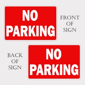 Rogue River Tactical No Parking Do Not Park Here Yard Sign With Stakes Double Sided