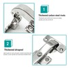 90 Degree Soft Close Cabinet Hinges, Detachable Blind Corner Kitchen
