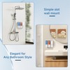 Shampoo and Conditioner Dispenser Wall Mount, Shower Soap Dispenser No