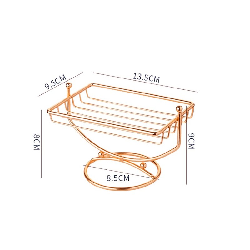ARFUKA Soap Dish Stainless Steel Soap Basket Soap Saver Soap