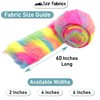 Ice Fabrics Craft Faux Fur Fabric Pre Cut Rolls -