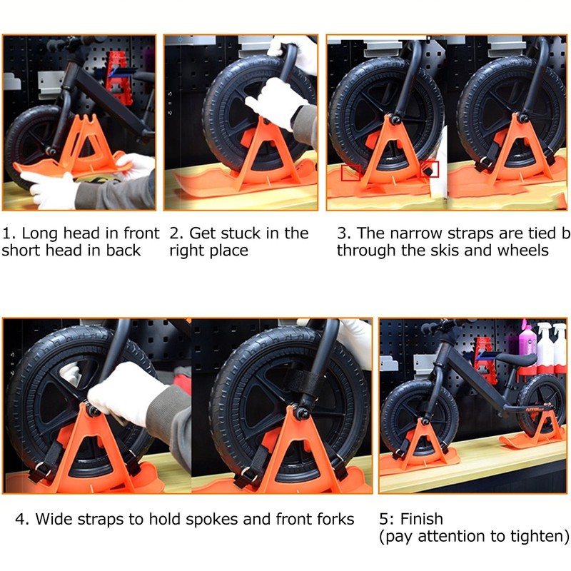 Kids Balanced Scooter Skis Stand Parking Rack Snowboard Equipment for