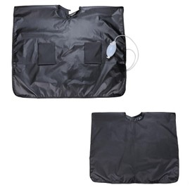 Waterproof Post Surgery Shower Cape Water Resistant Post Surgery Garment with Pockets for Mastectomy Chest Surgery Shoulder Surgery Shower Protection