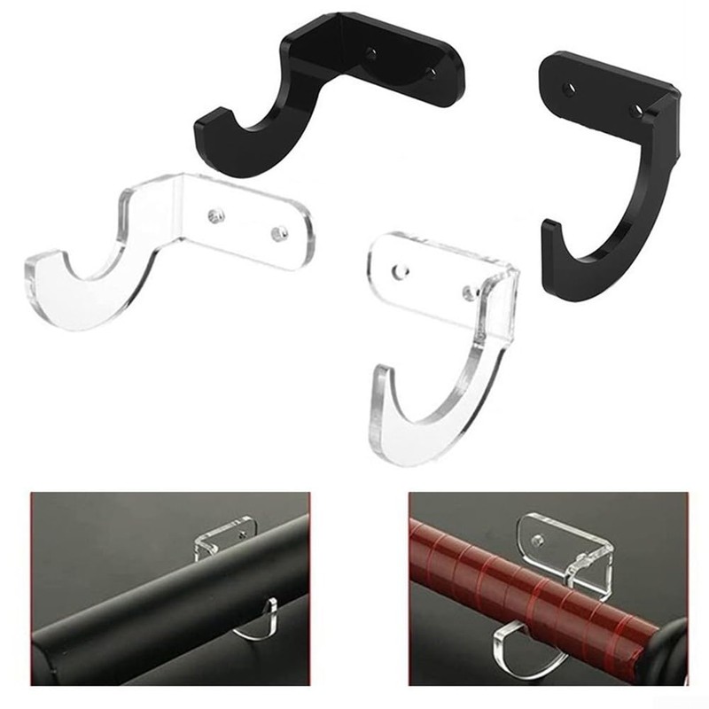 Pack of 2 Baseball Bat Wall Mount for a Stylish