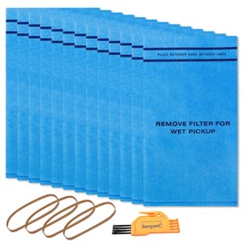 Keepow 12 Pack Wet Dry Vac Filter Compatible with Craftsman CMXEVBE17250–Washable & Reusable 2.5 to 5 Gallon Replacement Filter for Wet Dry Vacuum