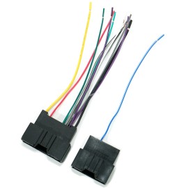 RED WOLF Car Radio Stereo Replacement Wiring Harness Plug Adapter for Ford Fiesta 2011-14