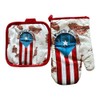 Kitchen 2 pc Set Oven mitt & Pot Holder -