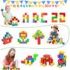 AMYCOOL Magnetic Puzzle, Magnetic Blocks, 36 Pieces, 1.2 inches (30