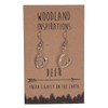 Shag Wear Woodland Inspirations Pewter Earrings (Deer Antlers)