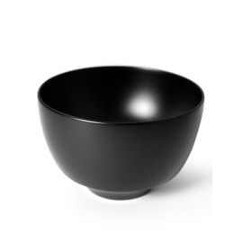 Japanese Soup Bowl, Rice Bowl, Sensai Urushi Black, Japanese Elm. Yamanaka, Japan