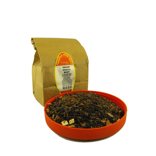 Marshalls Creek Loose Leaf Tea, Decaffeinated Choco Mint 4 oz
