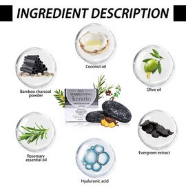 1 Pack Anti Grey Bar, Grey Shine Soap, 2024 Black Soap, Natural Bamboo Charcoal Hair Soap, Anti Grey Bar, Natural Darkening Soap, Hair Growth for Grey Hair, Restore Natural Hair Colour