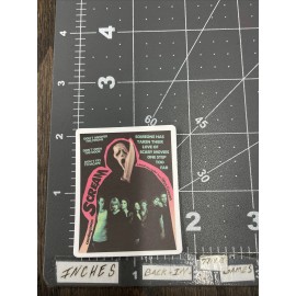 Small Scream Ghost Face Adult Humor Sticker For Guitar Skateboard Ect. Mat134