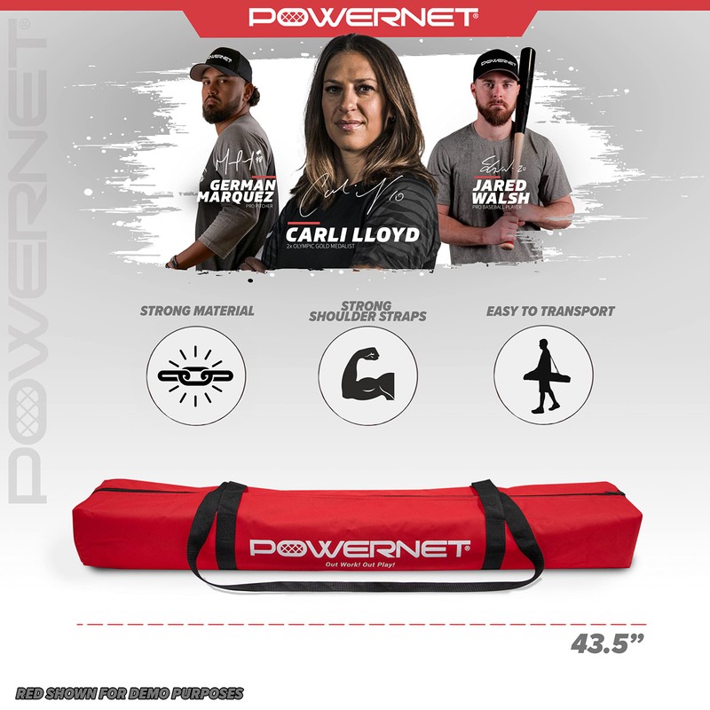 PowerNet Baseball Softball Net Replacement Bag ONLY | Fits 7x7