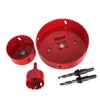 60mm Hole Saw,HSS Bi-Metal Hole Cutter with Pilot Drill Bit,Hole