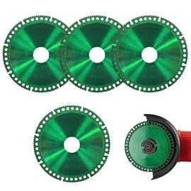 Grinder Blade 3.9 inches (100 mm) Circular Saw Blade Electric Circular Saw Blade Set of 4 Sharp, Rugged, High Hardness, Multifunctional, High Efficiency, Marble, Plastic, Wood, Marble, Cutting