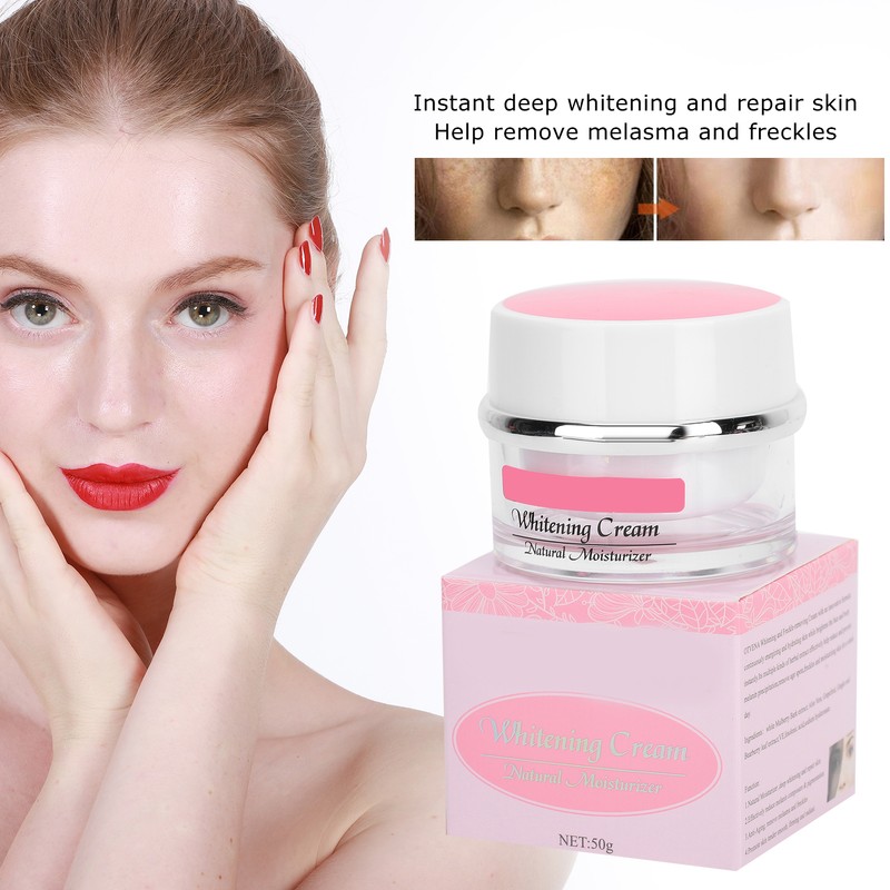 Face Whitening Brightening Cream Freckle Removal Skin Moisturizing Nourishing Cream