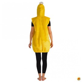 Krause & Sohn Duck Costume Jumpsuit Yellow Animal Costume Jumpsuit Duck Fancy Dress Bird Chick (M)