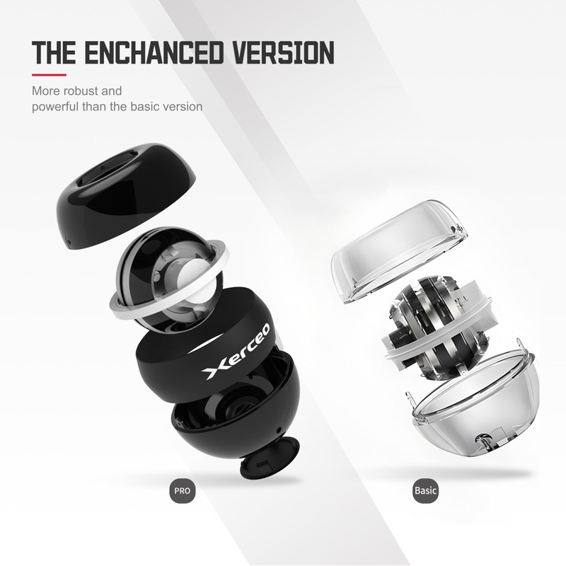 Xerceo Auto-Start Power Gyro Ball, for Wrist & Forearm Training,